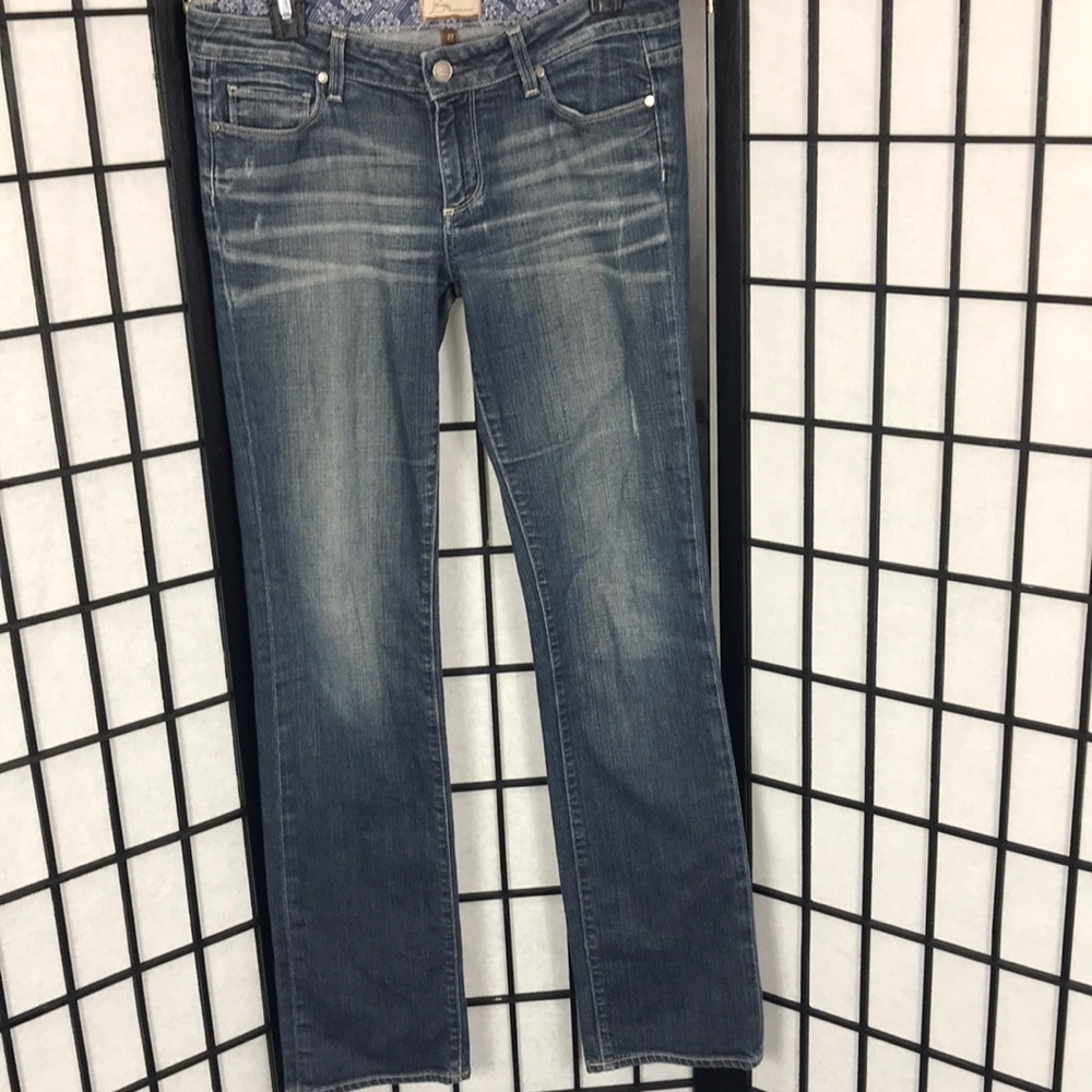 Paige denim blue jeans, size 27 bootcut